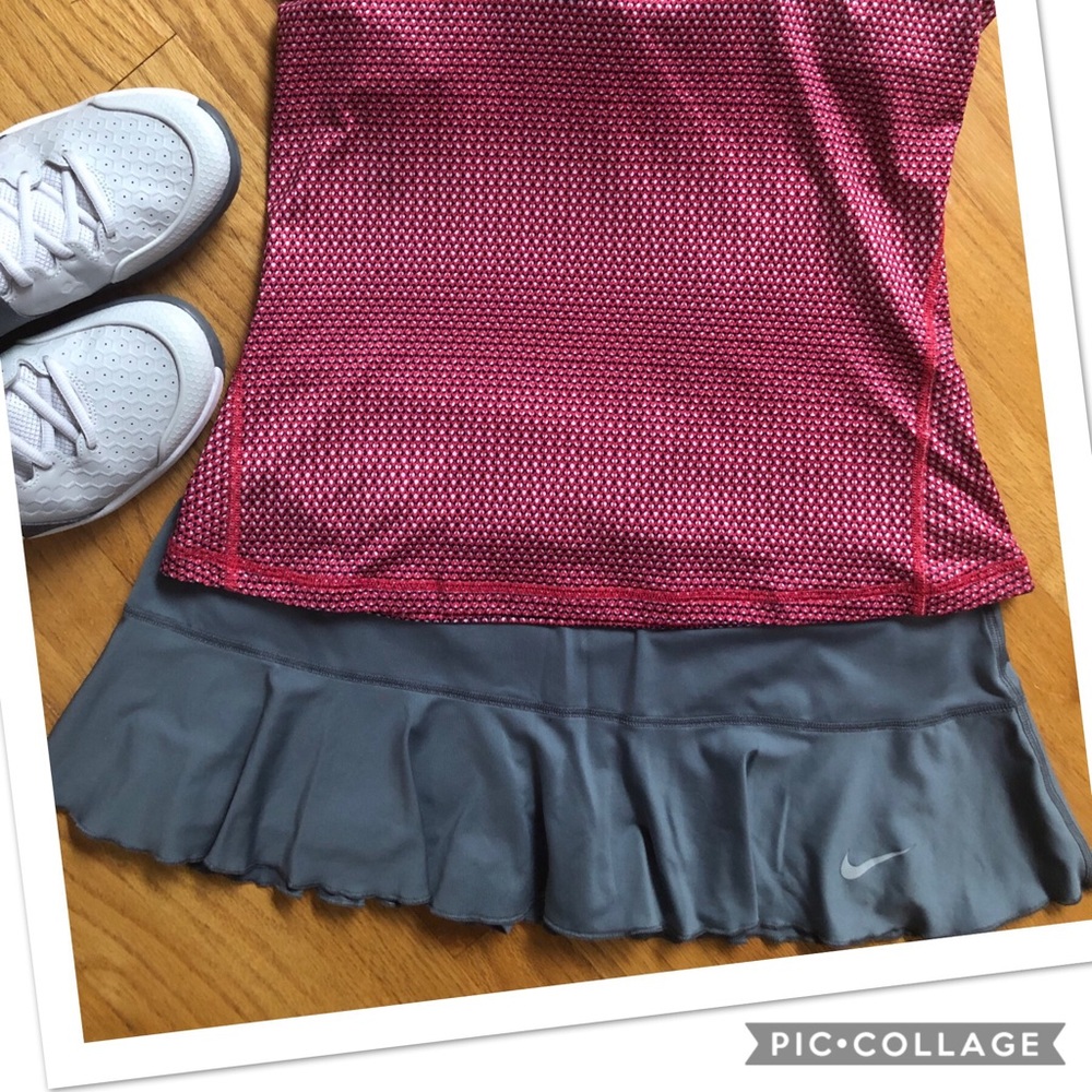 Nike Dri-fit Flounce Skirt - tennis/running